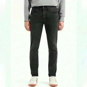Armani Exchange Men’s Skinny Fit Black Washed Jeans Size 31